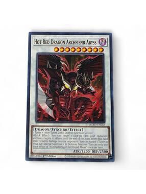 Hot Red Dragon Archfiend Abyss 1st Edition Common Structure Deck: The Crimson Ki